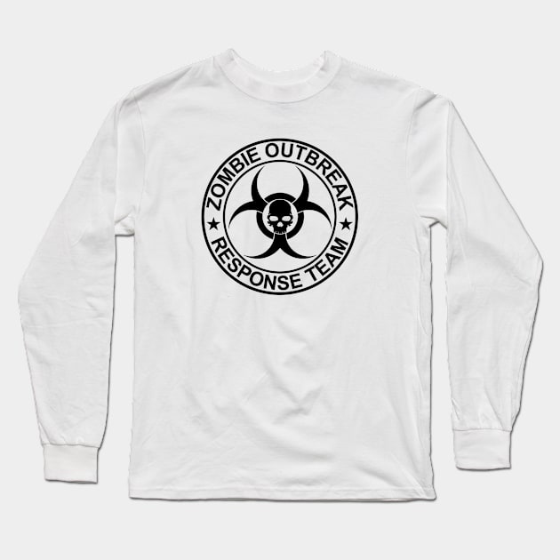 Zombie Outbreak Response Team Long Sleeve T-Shirt by geeklyshirts